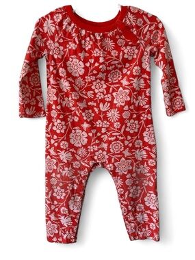 12-18M Girl One Piece Floral Romper Jumpsuit Pantsuit Tea Collection
